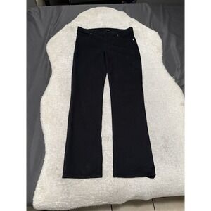 Express Editor Boot Low Rise Black Jeans Size 10R Pants Stretch